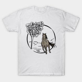 Iceland: the Icelandic horse T-Shirt